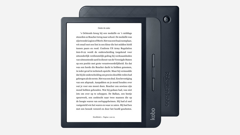 Kobo Libra H2O waterdicht ontwerp