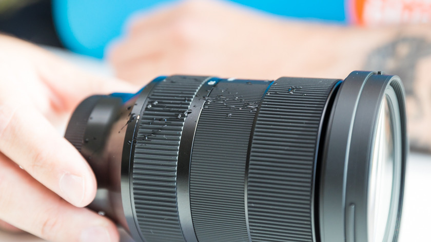 Le Sigma 24-70 mm est résistant aux éclaboussures