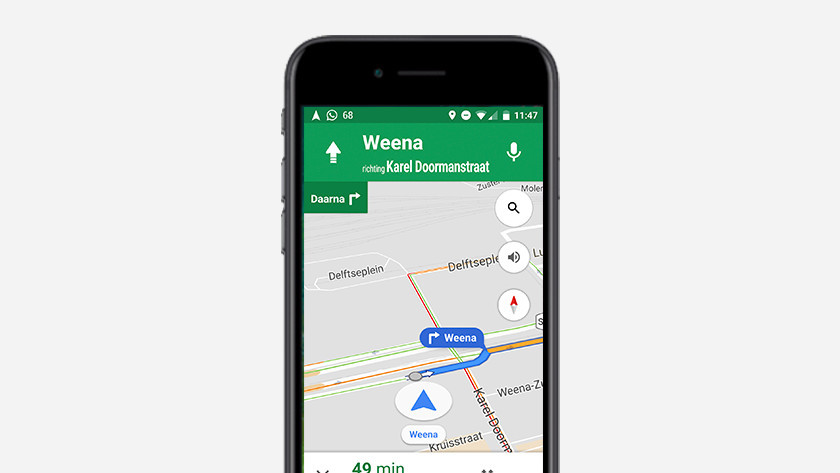 Smartphone with GPS