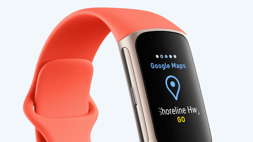 Fitbit Charge 6 Google Maps functie