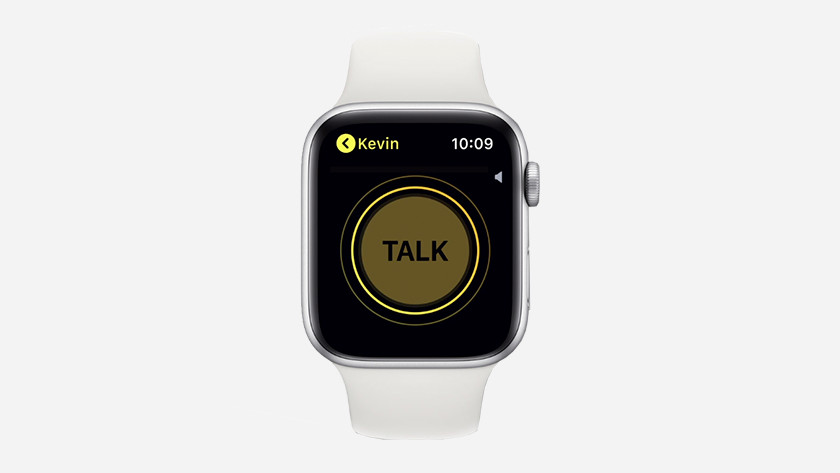 walkie talkie function apple watch