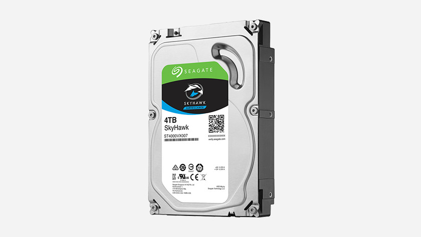 Een Seagate harde schijf (HDD). 
