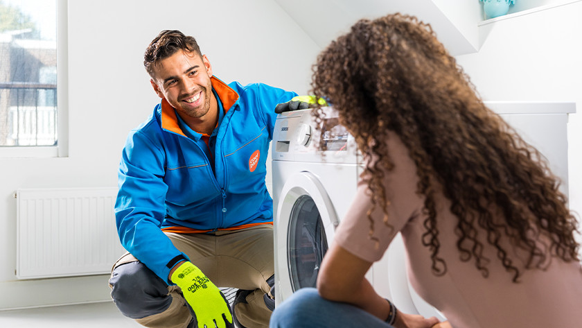 Installation service washing machine