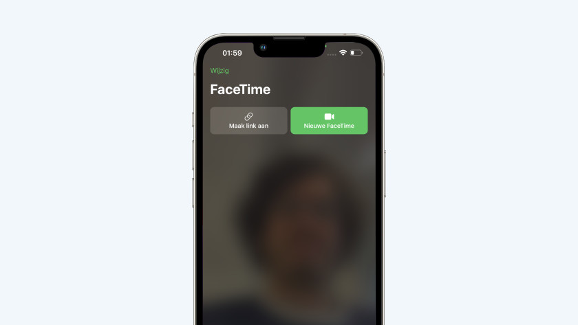 FaceTime gesprek