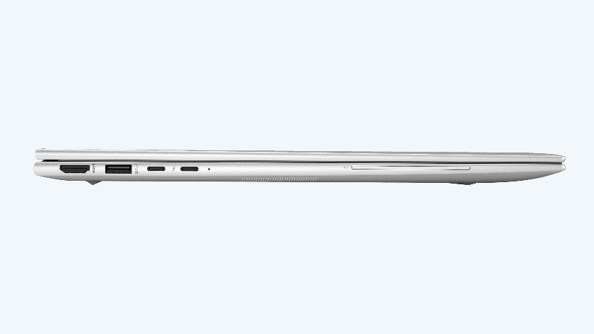 Le design plus fin du HP EliteBook avec ports Thunderbolt