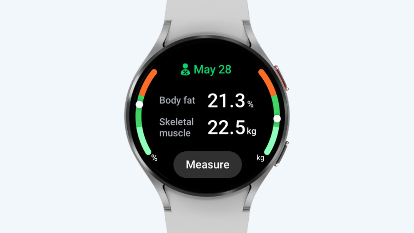 Samsung Galaxy Watch4 body analysis