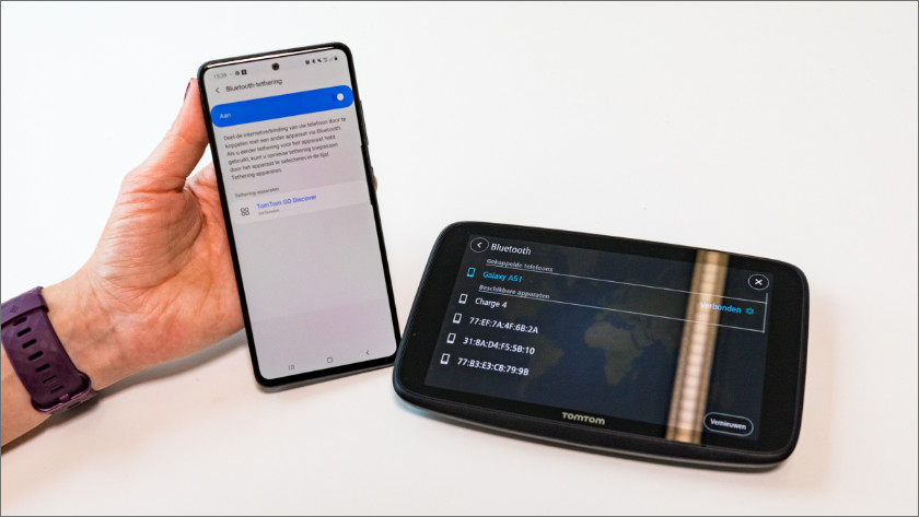 Activez le partage de connexion Bluetooth