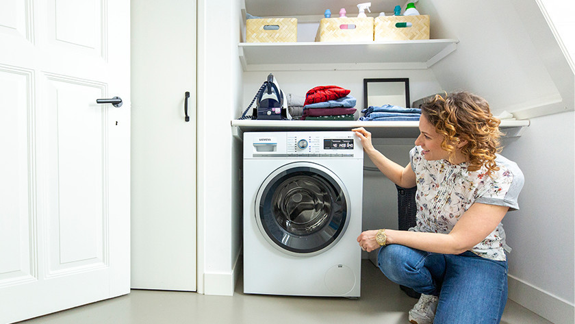 Wasmachine installeren