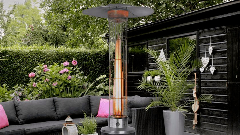Staande terrasverwarmer