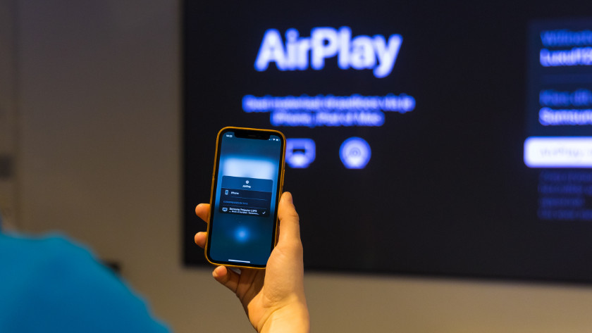 Turn on AirPlay