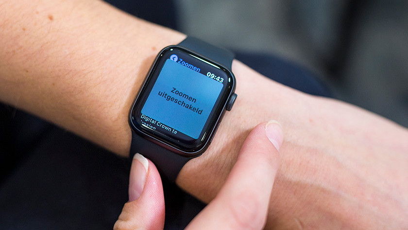 Zoom sur l'Apple Watch