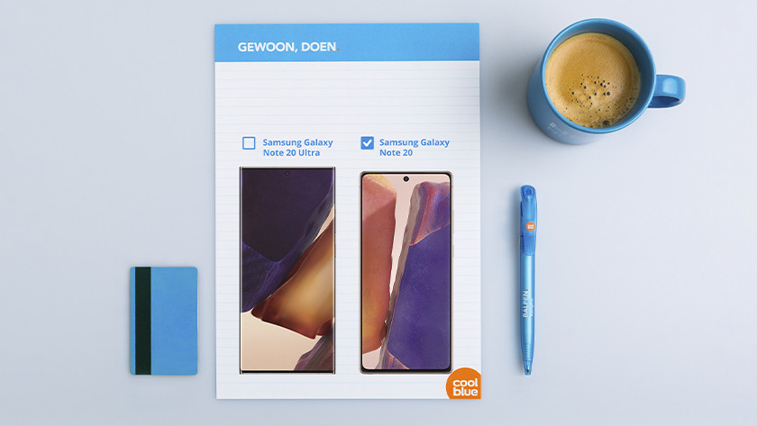 Samsung Note 20 vs Note 20 Ultra écran