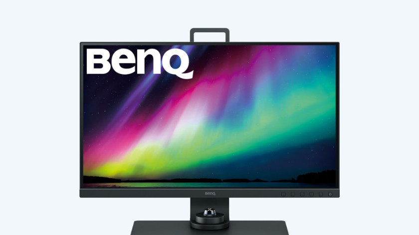 De BenQ SW270C ondersteunt maximaal een QHD resolutie