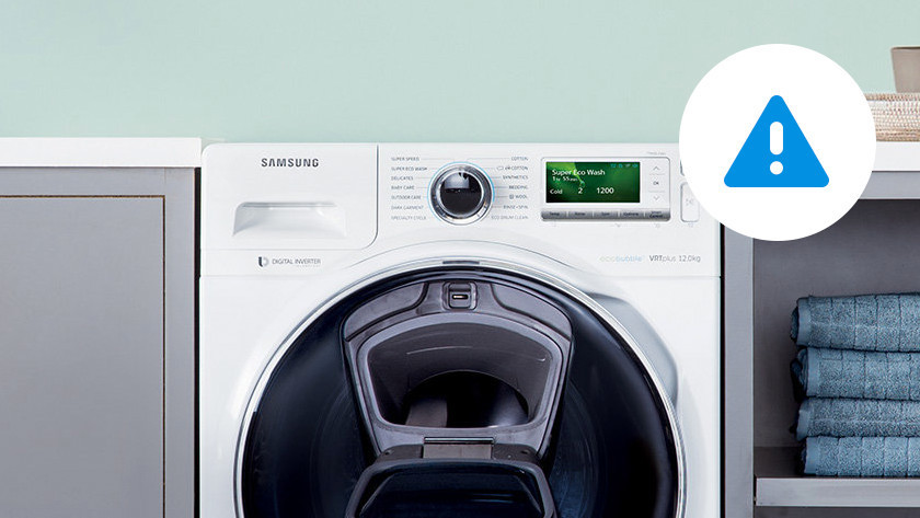 Machine à laver Samsung Eco Bubble 8KG WW80TA046TE / Blanc + Livraison +  Installation et Mise en Marche Gratuites