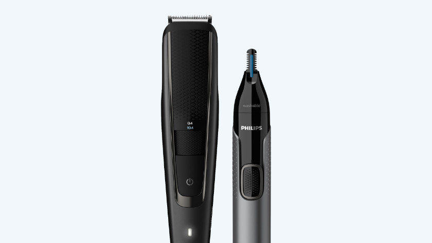 Tondeuse à barbe et tondeuse à nez