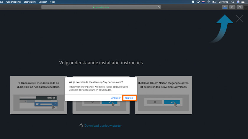 Sta downloads toe
