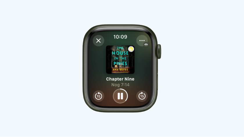 Livre audio sur Apple Watch