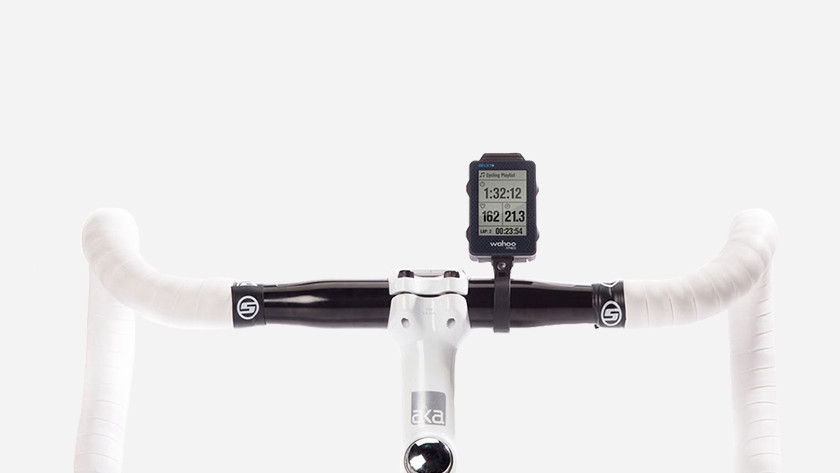 Fietscomputer op fiets
