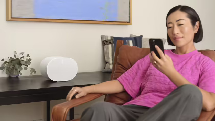Sonos Era 300 in use