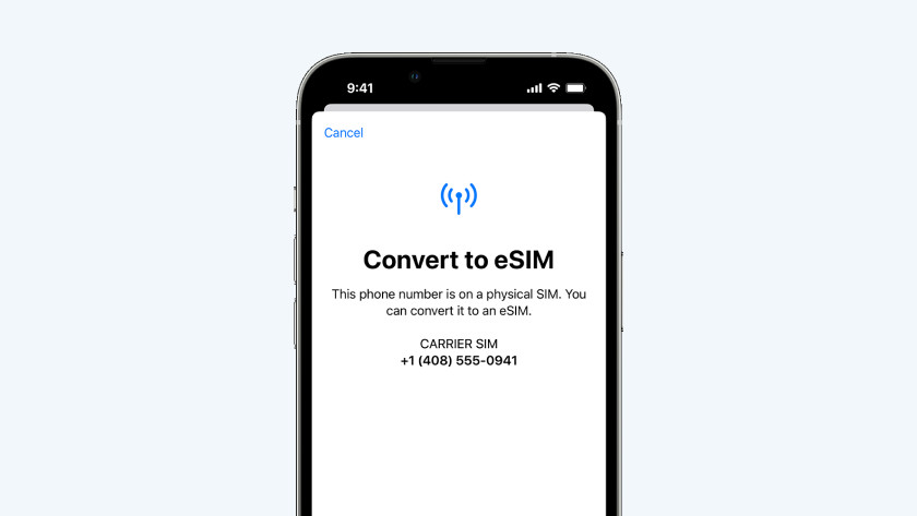 Transfer eSIM to iPhone