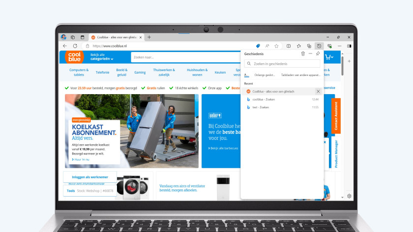 Effacer l'historique de recherche dans Microsoft Edge