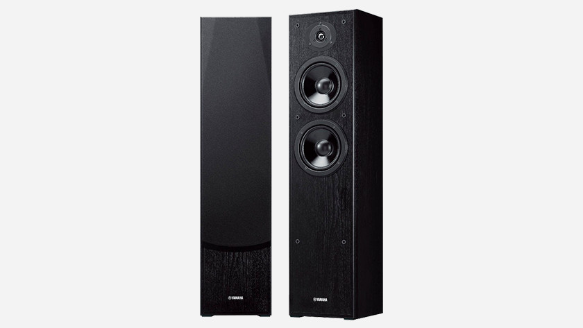 Floor standing column speakers