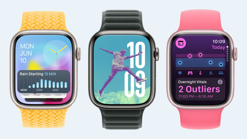 Apple Watch avec watchOS 11