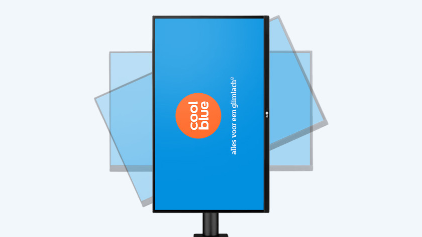 Draaien en roteren van een LG Ergo monitor
