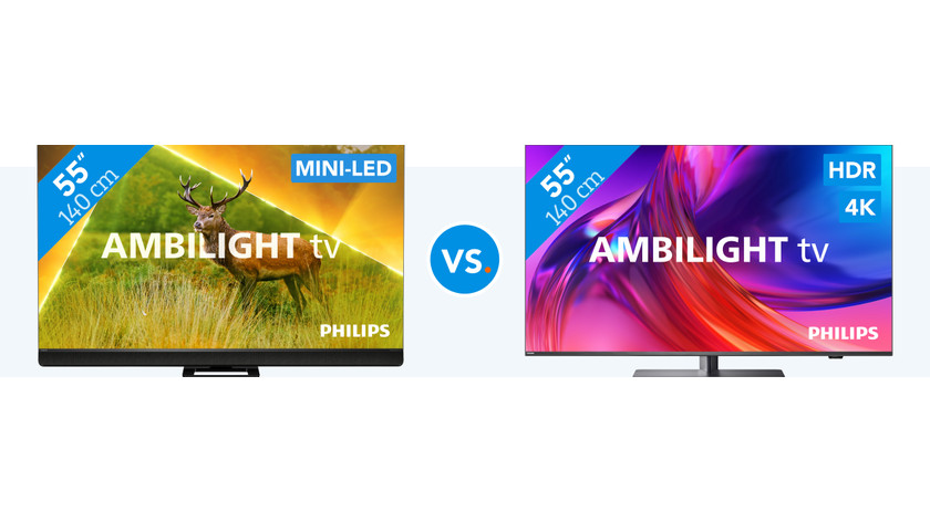 Vergelijk Philips The Xtra met Philips The One