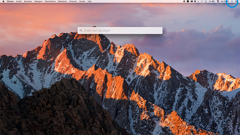 Vyhledejte soubory Apple MacBook Spotlight
