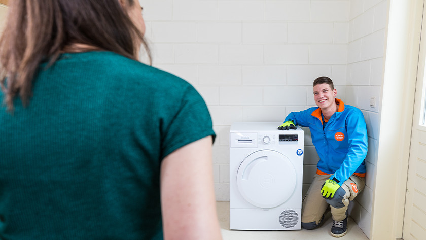 Dryer installation service