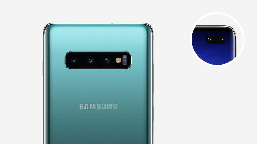 Samsung Galaxy S10 Plus camera's