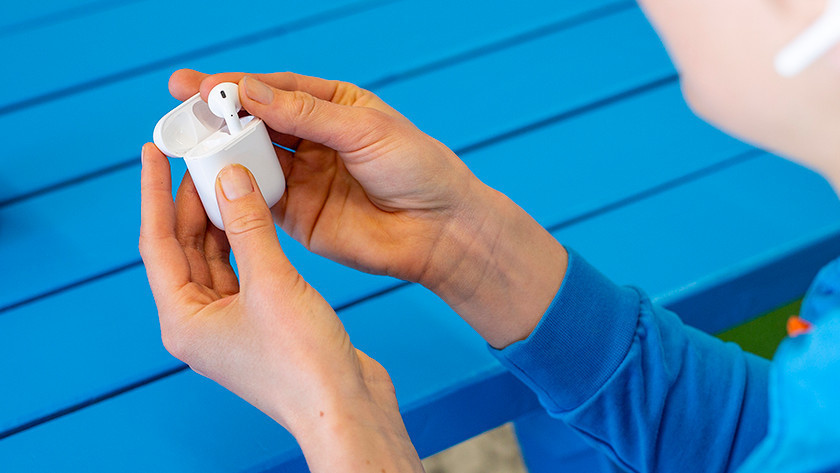 Ranger les AirPods dans un boitier