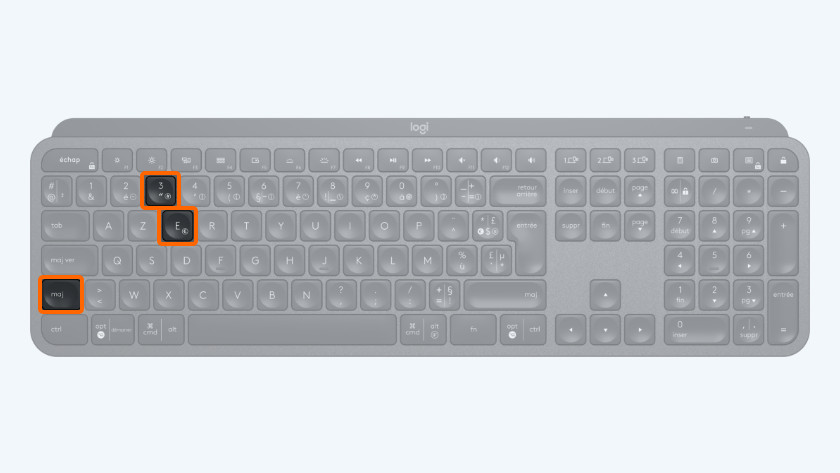 E tréma sur clavier