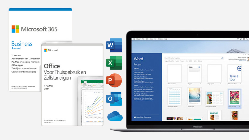 MacBook avec Microsoft Office