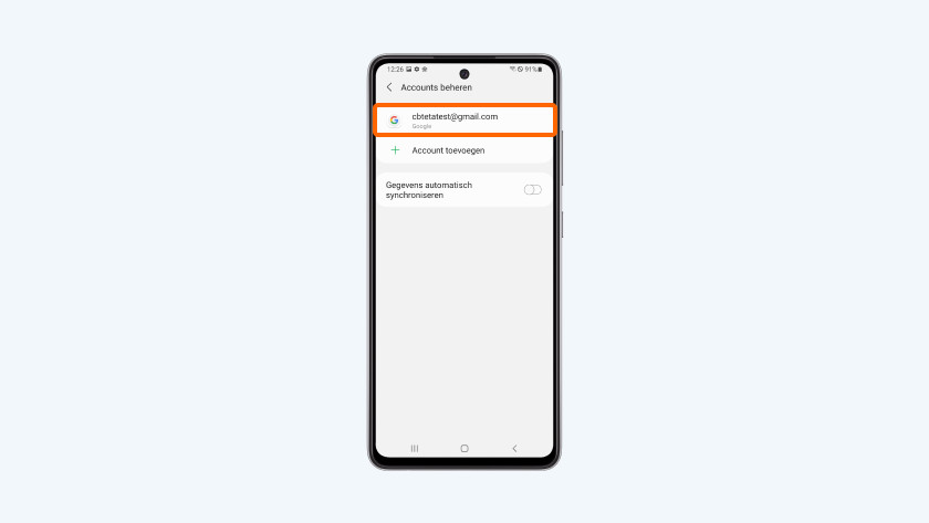 Account verwijderen