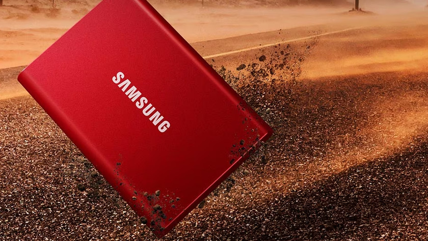 Samsung T7 Portable external SSD fall protection