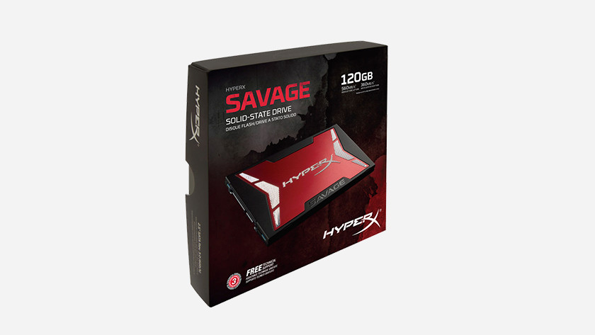 Een HyperX SSD. 