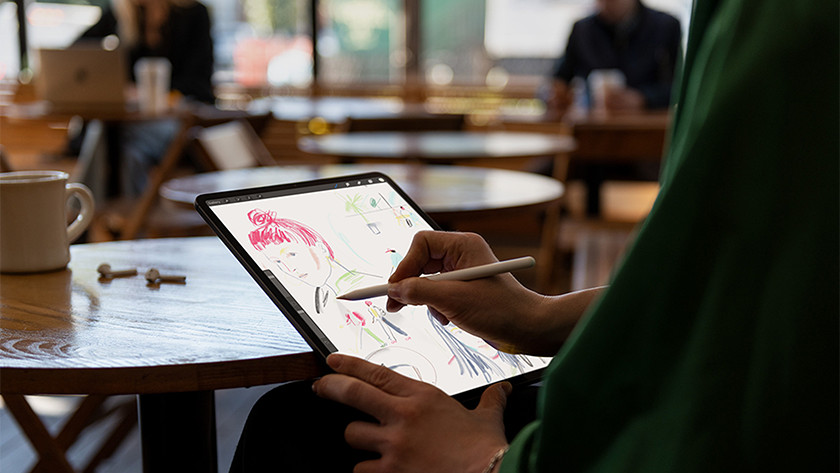 iPad tekenen met Apple Pencil