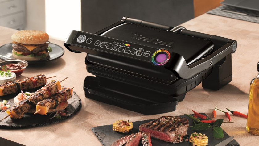 Black Tefal OptiGrill