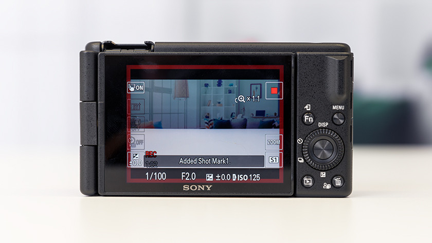 Options de vlog Sony ZV-1F