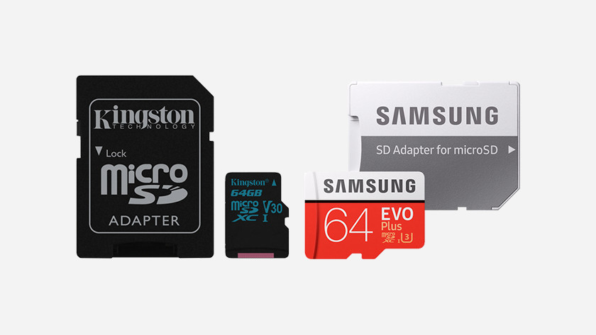 Wat is een microSD kaart