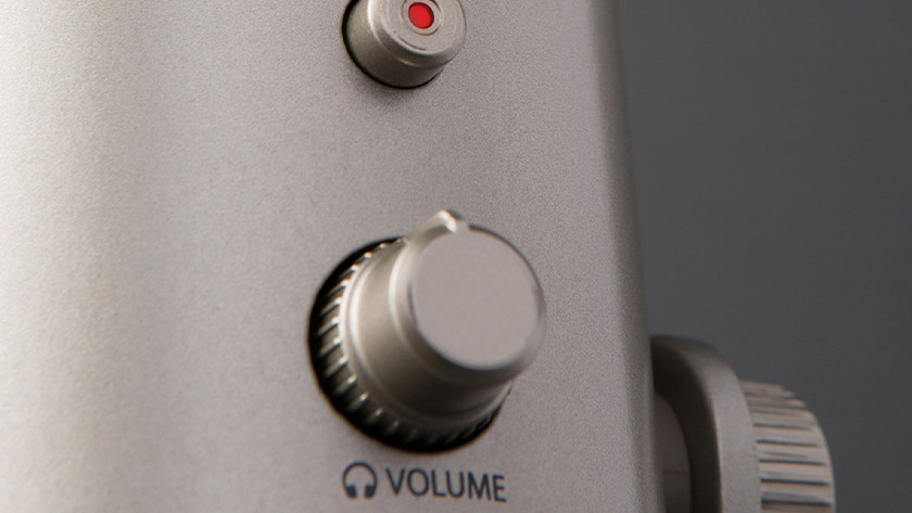 Yeti volume indicator