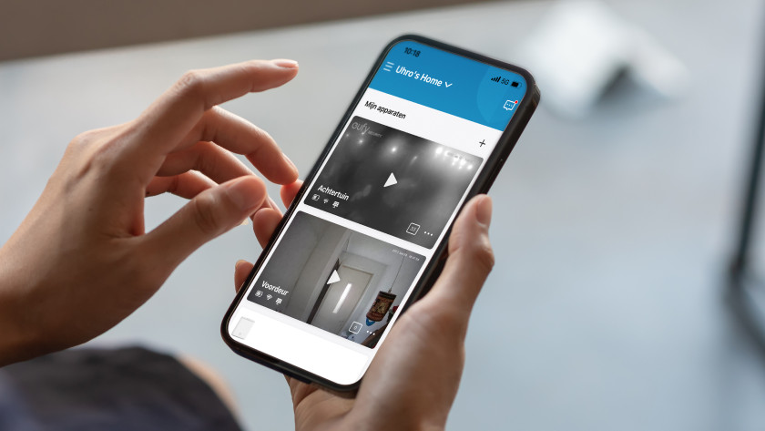 Eufy app camerabeelden