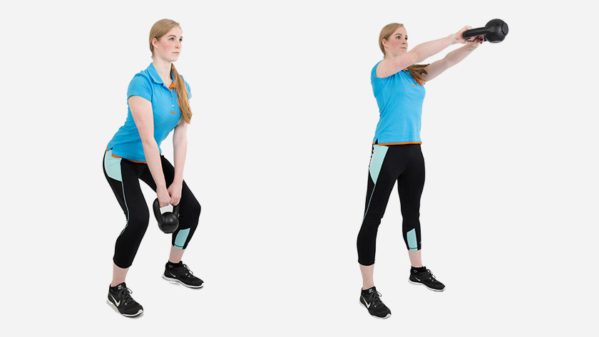 Kettlebell Swing Posture | Decoration Examples