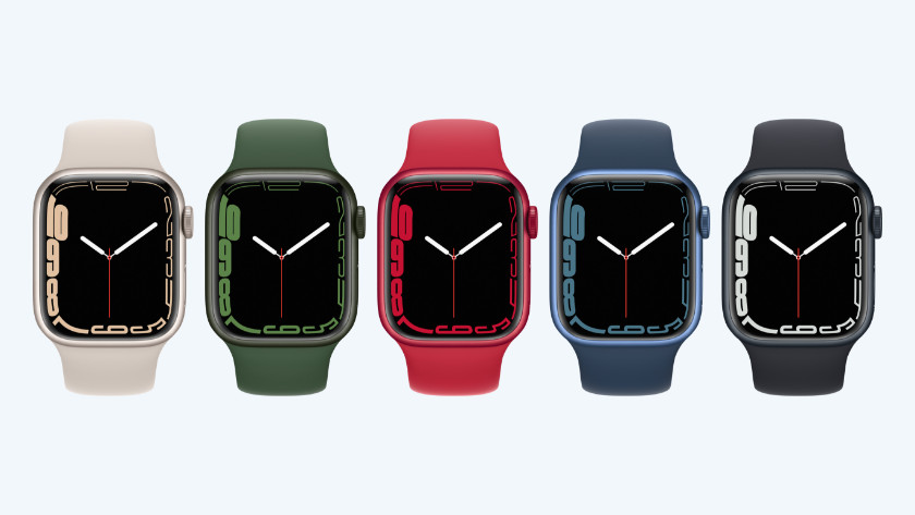 Apple Watch Series 7 kleuren