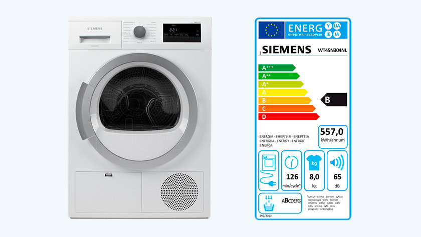 Siemens warmtepomp droogkast