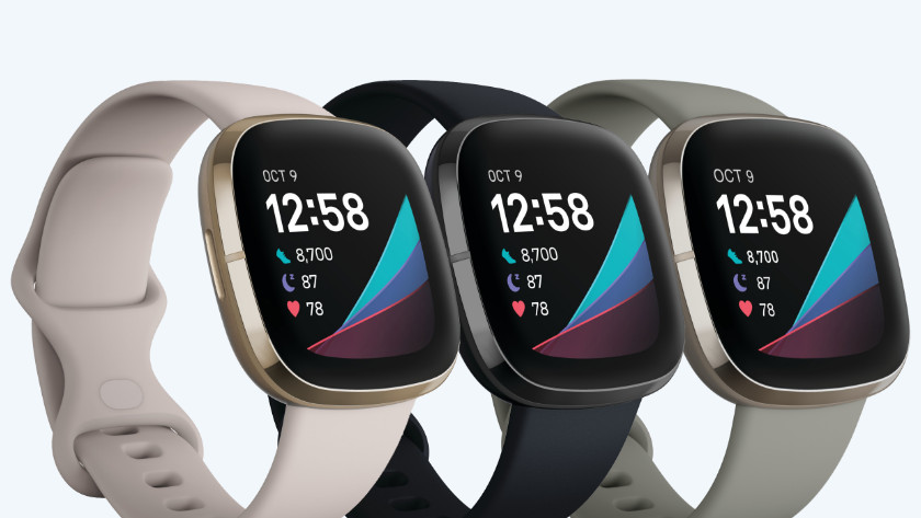 Couleurs de la Fitbit Sense