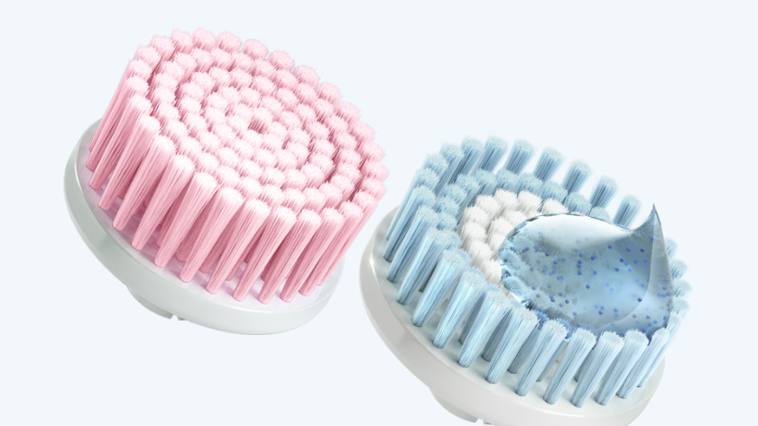 Brosses exfoliantes pour le visage