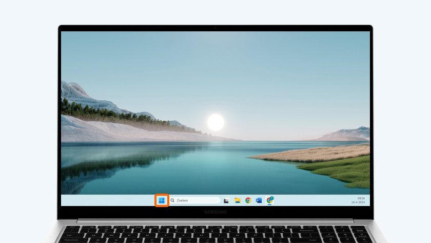 Écran de démarrage de Windows